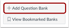 Add Question Bank
