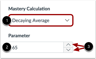 Select Decaying Average