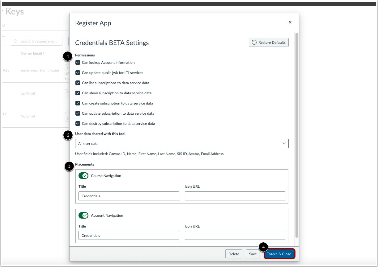 Complete Registration