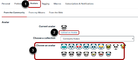 Avatars - My settings - Instructure Community