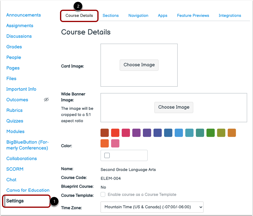 Open Subject Details