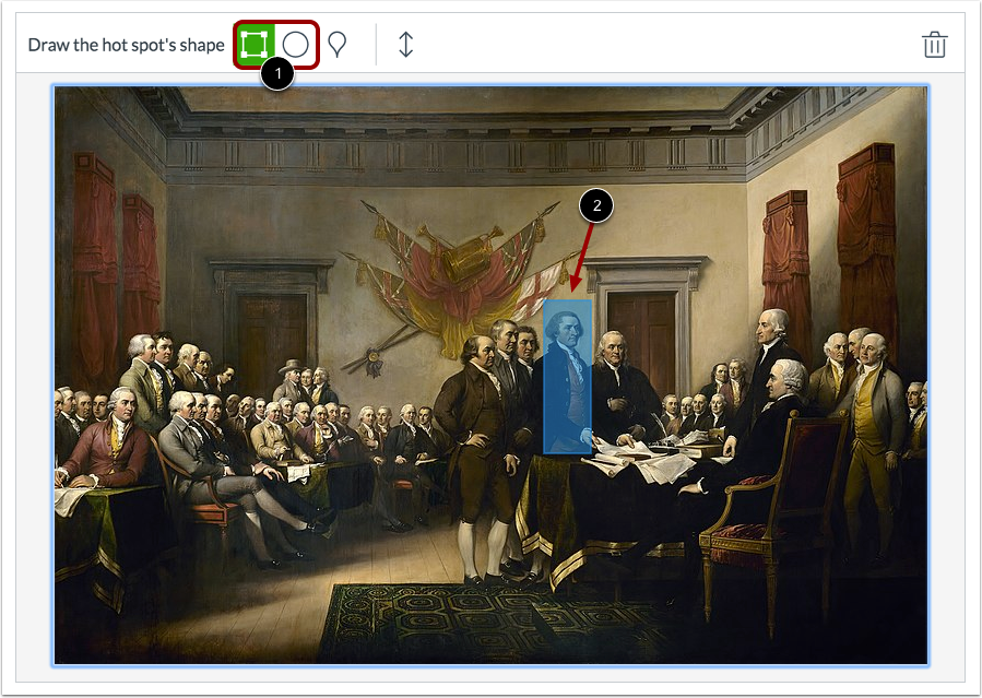 Use Square or Circle Tool