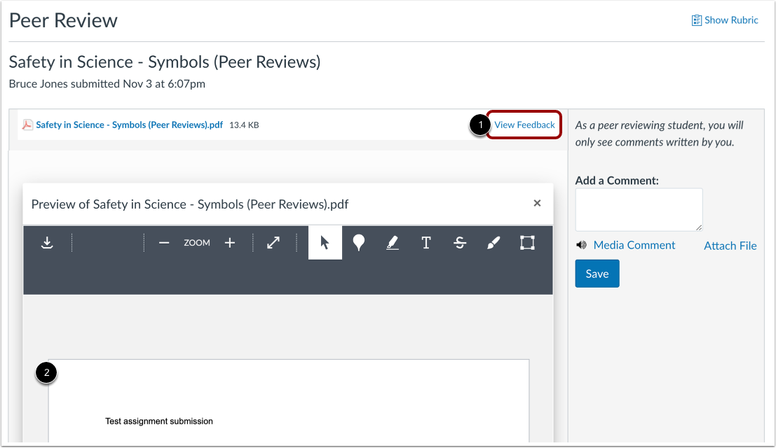 Create Annotated Feedback
