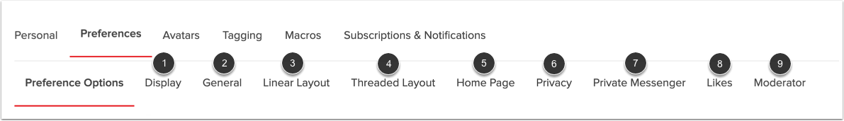 Update Additional Preferences