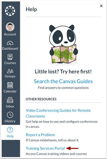 Open Training Services Portal
