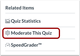 Moderate Quiz