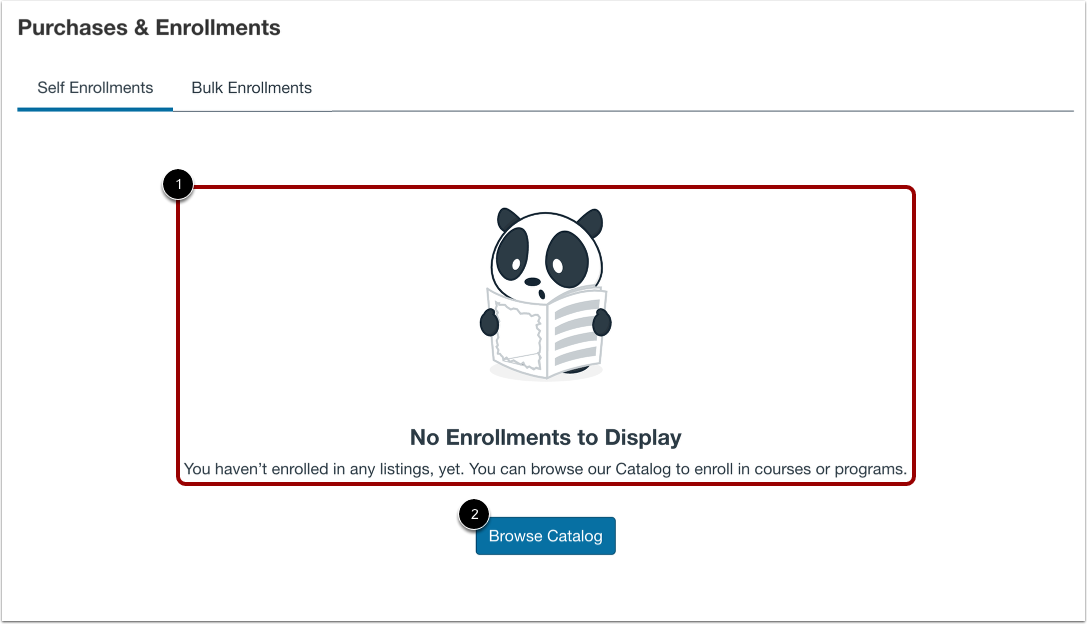 View No Enrollments