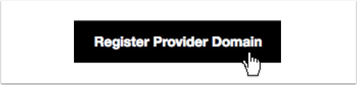 Register Provider Domain