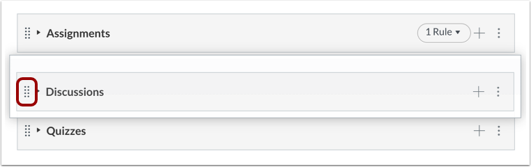 Drag and Drop Assignment Group
