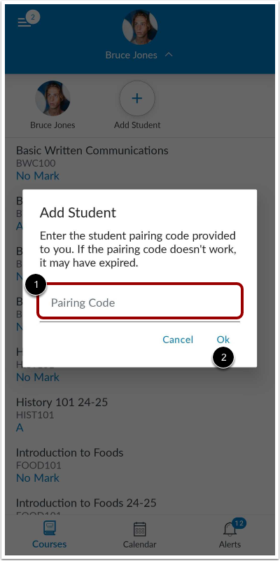 Enter Pairing Code