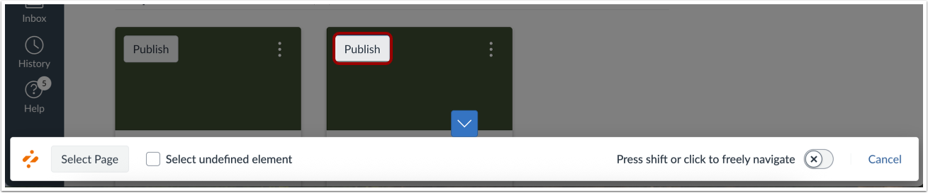 Add Element Template Monitor