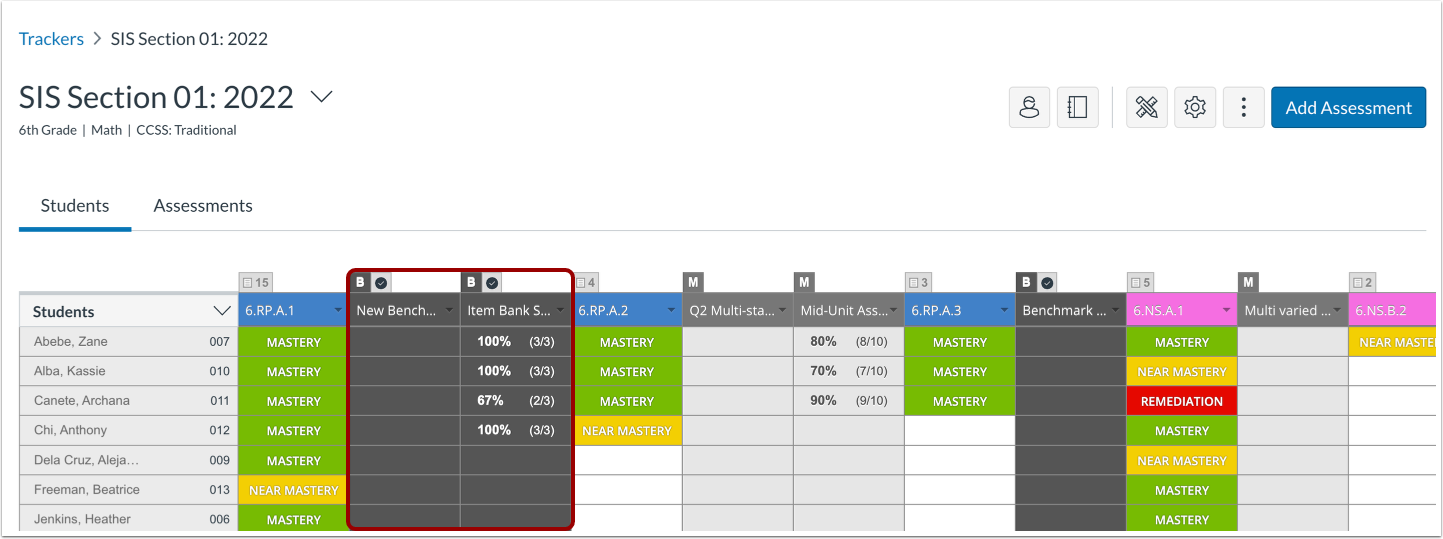 Benchmark Assessments