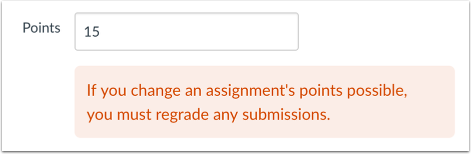 Change Points Possible