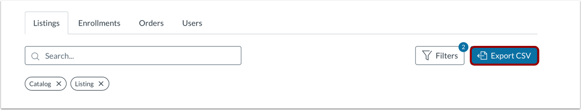 Export Filtered Data