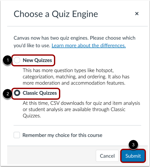Select Quiz Engine