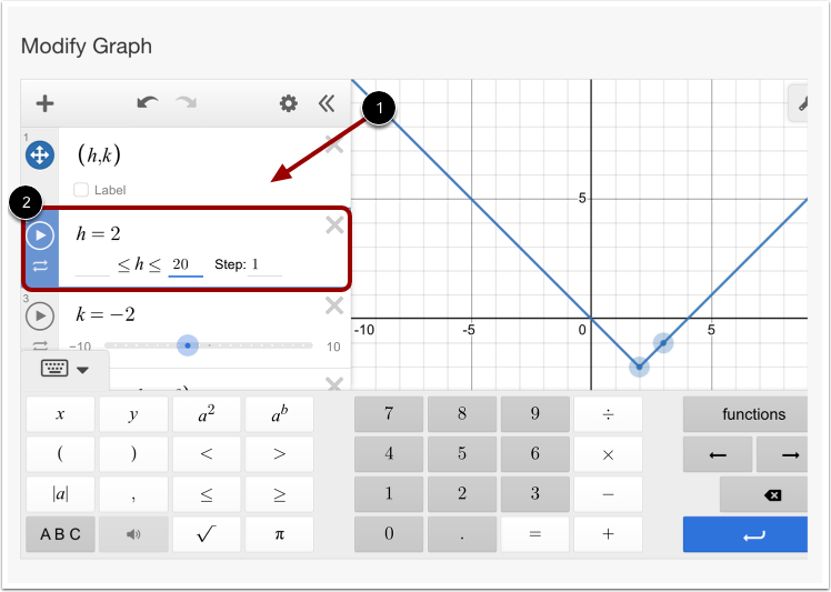 Change Point Boundaries and Step Size