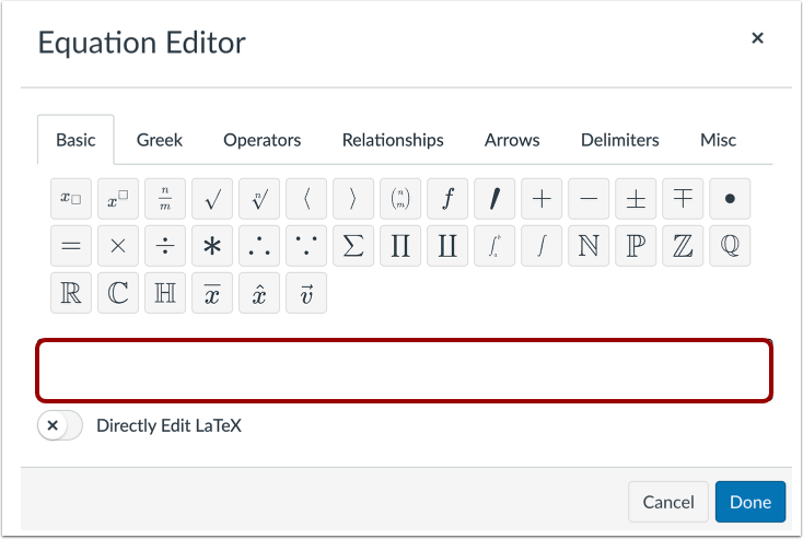 Create Math Expression