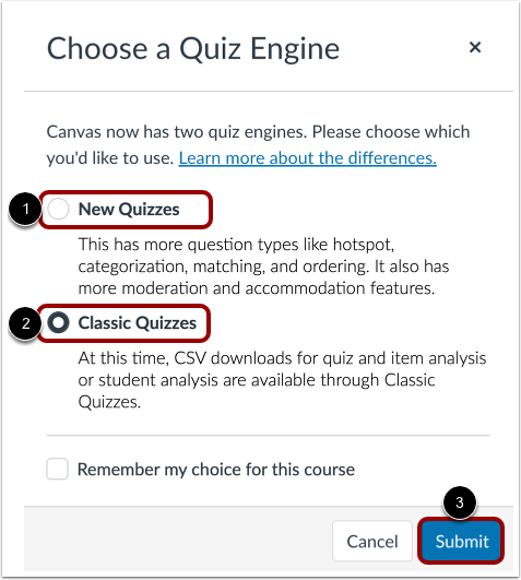 Select Quiz Engine