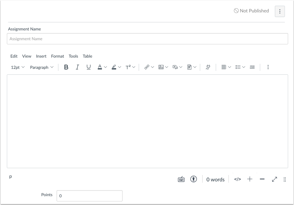 Add Assignment Details