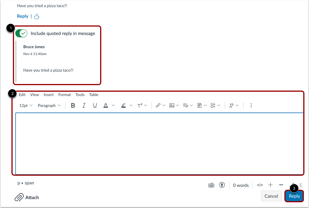 View Quoted Discussion Reply Options