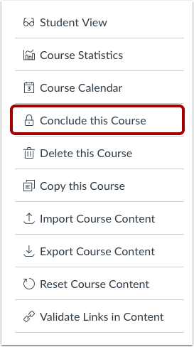 Conclude This Course