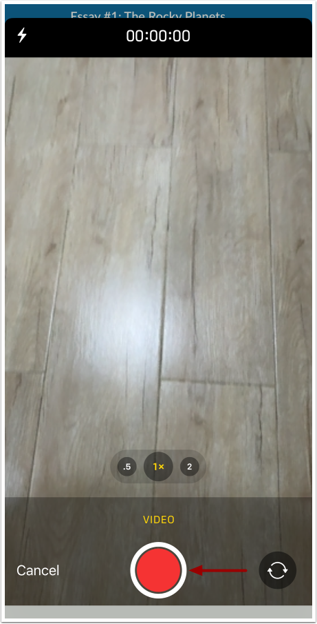 Start Video Recording