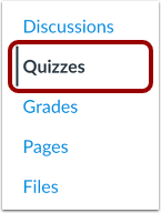 Open Quizzes