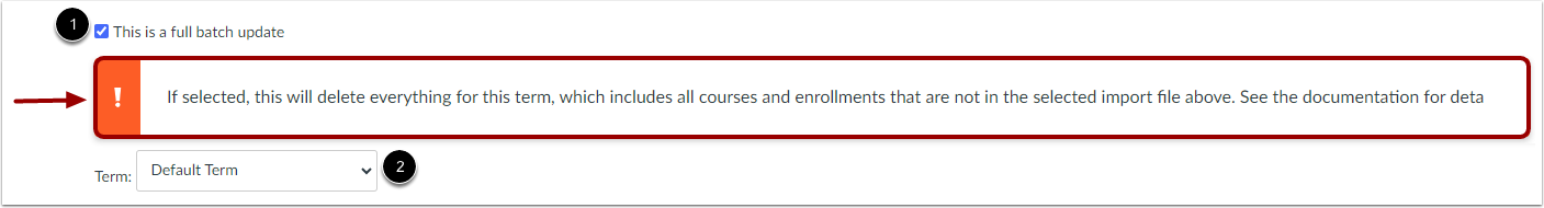 Set Full Batch Update