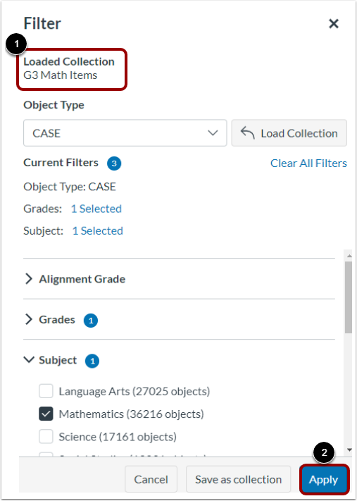 Apply Loaded Collection
