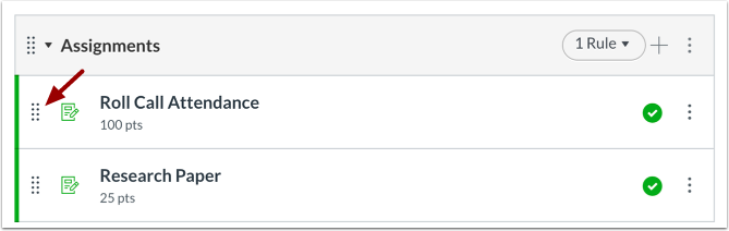 Create Weighted Assignment Group