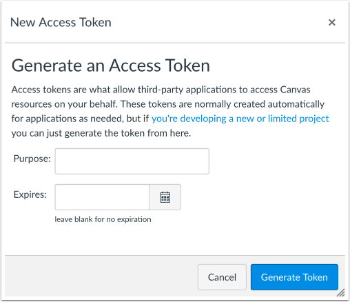Obtain API Access Token