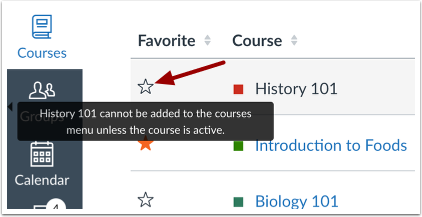 View Unpublished Courses