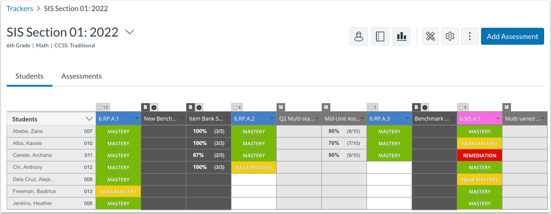 View Created Tracker