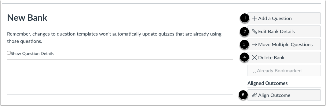 Add Content to Question Bank