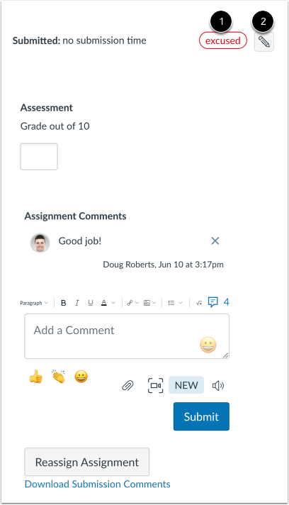 View Submission Status