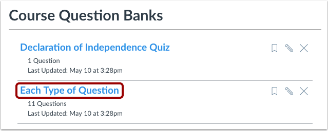 Open Question Bank