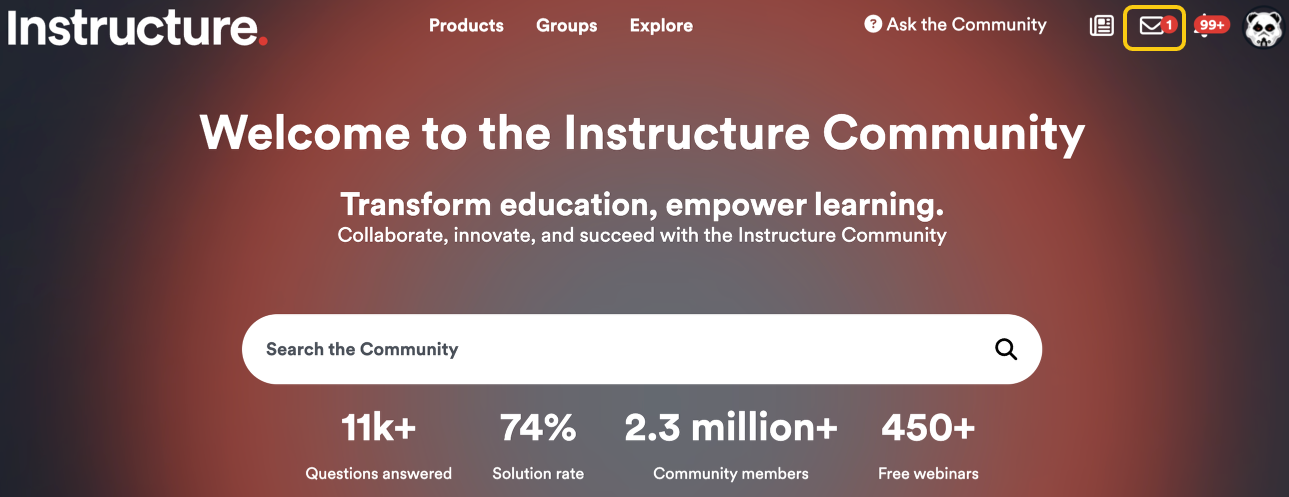 Open Private Messages