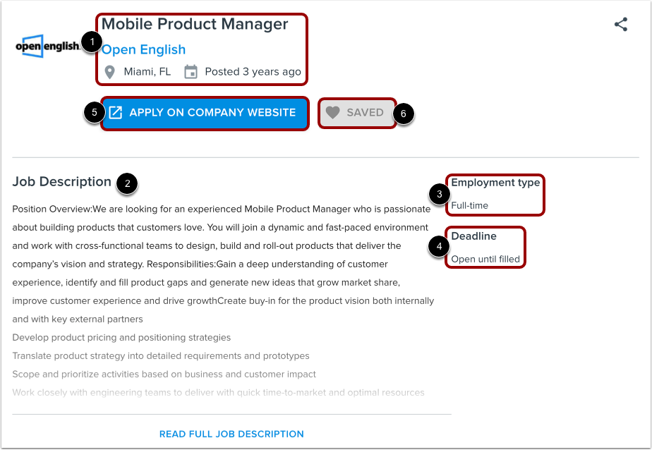 View Job Description