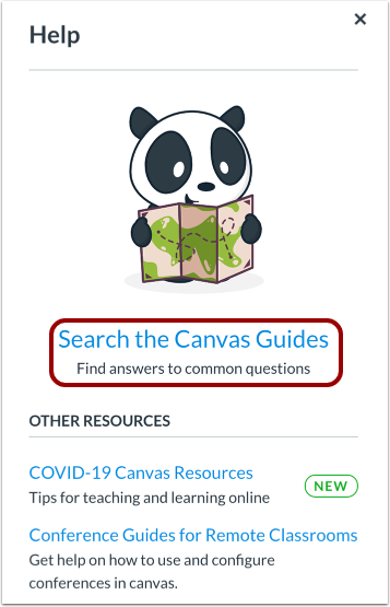 Search Canvas Guides