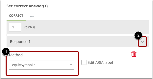 Select equivSymbolic