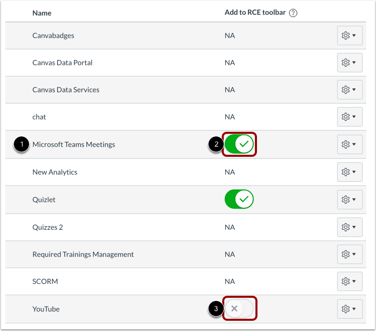 Add Tool to RCE Toolbar