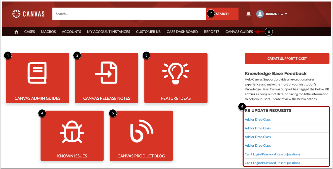 View Field Admin Console