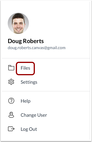 Open User Files