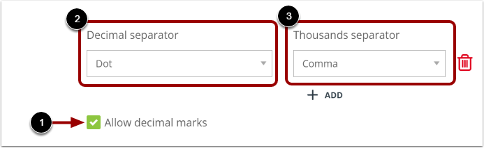 Allow Different Separators