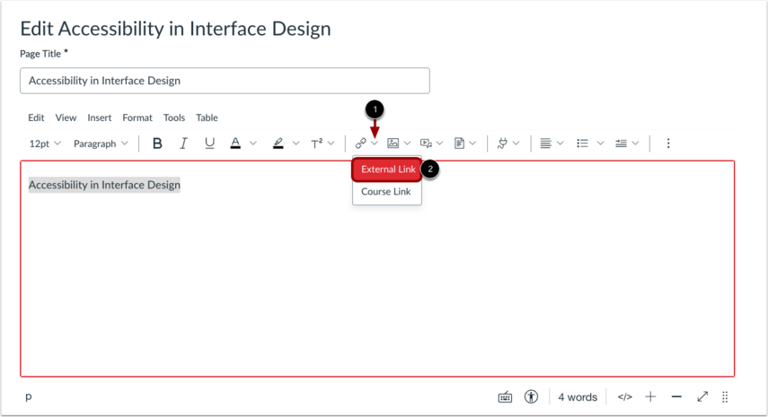 Canvas Inset Page How do I edit a page in Canvas Career? - Instructure Community