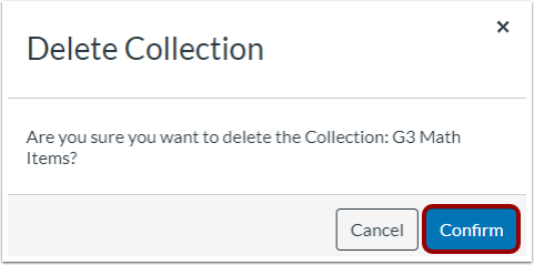 Delete Collection