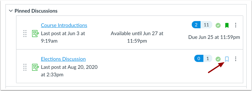 Subscribe on Discussion Index Page