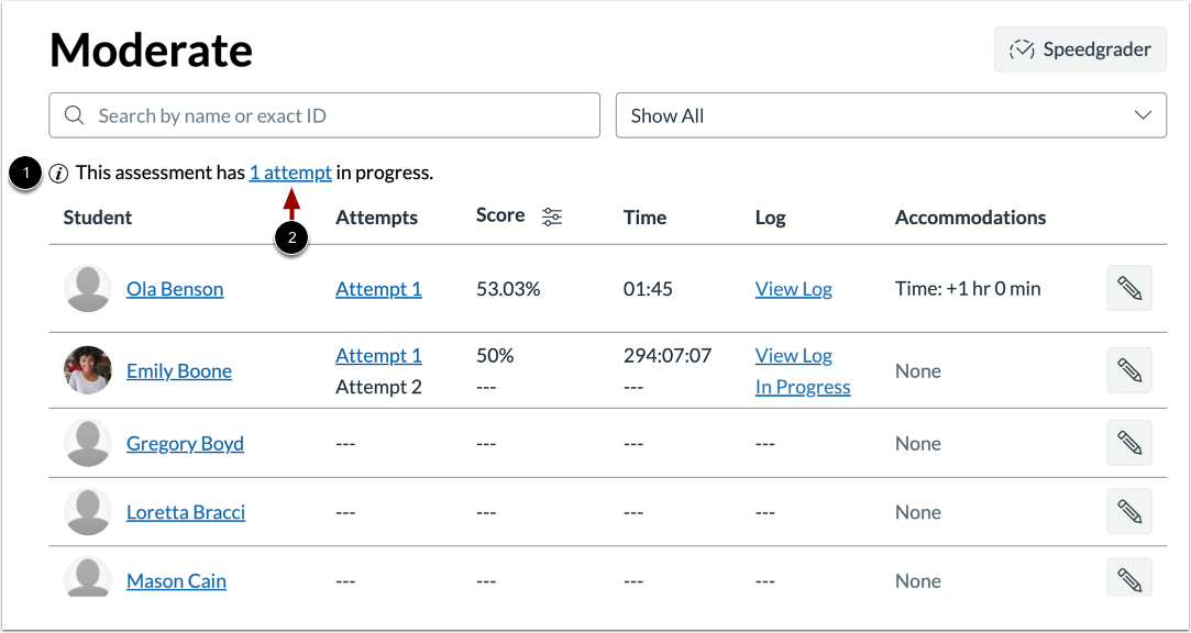 Manually Submit In-Progress Attempts