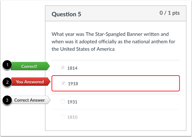 View Correct Answers
