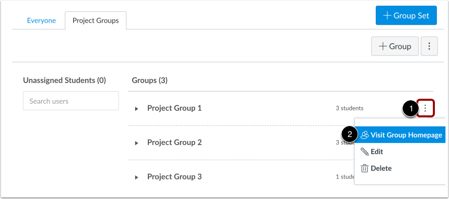 Visit Group Home Page